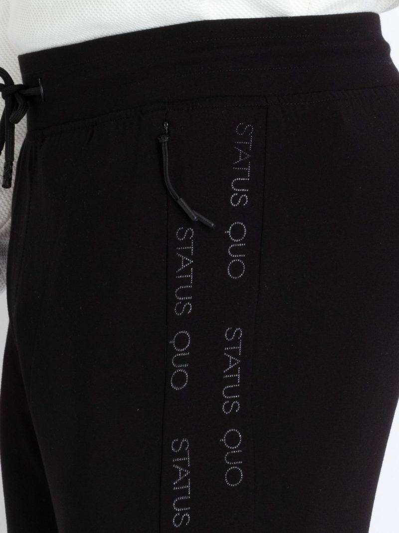 Status Quo Mens Cut & Sew Regular Fit Track Pants