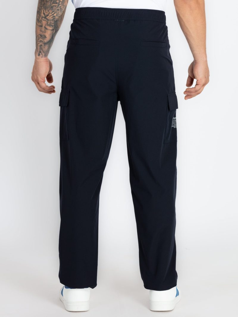 Status Quo Mens Solid Regular Fit Track Pants
