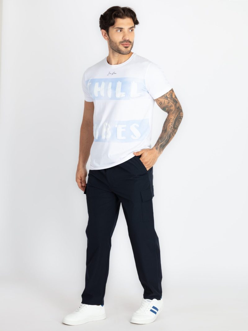 Status Quo Mens Solid Regular Fit Track Pants