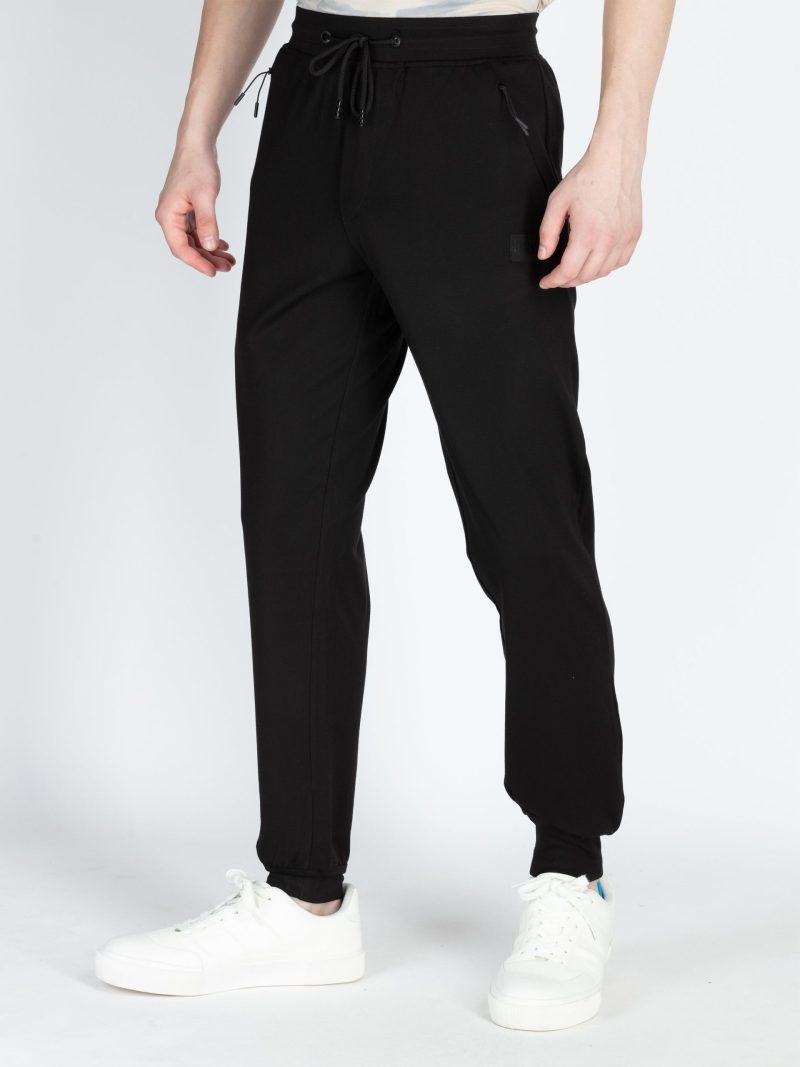 Status Quo Mens Solid Regular Fit Track Pants