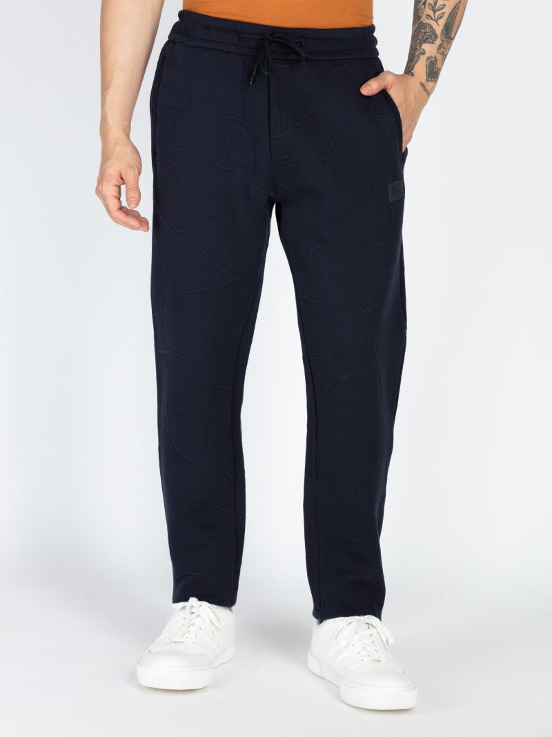 Status Quo Mens Solid Regular Fit Trackpant