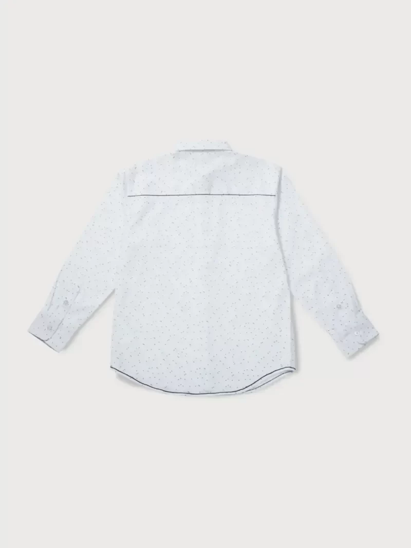 Gini And Jony Boys Solid Cotton Shirt