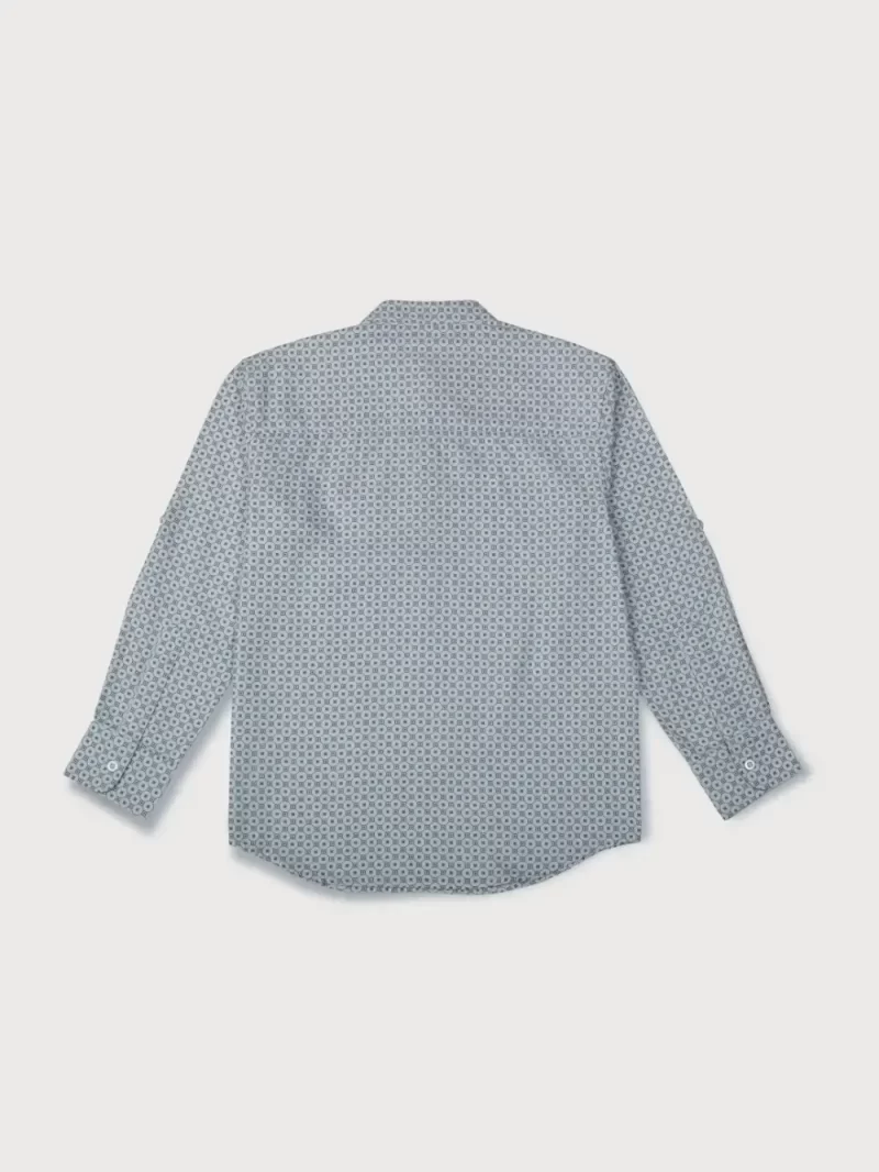Gini And Jony Boys Solid Cotton Shirt
