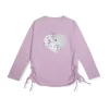 Gini & Jony Girls Pink Applique Knits Half Sleeves Knits Top
