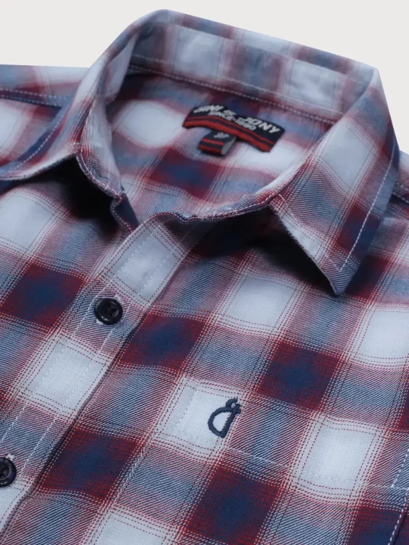 Gini And Jony Boys Solid Cotton Shirt