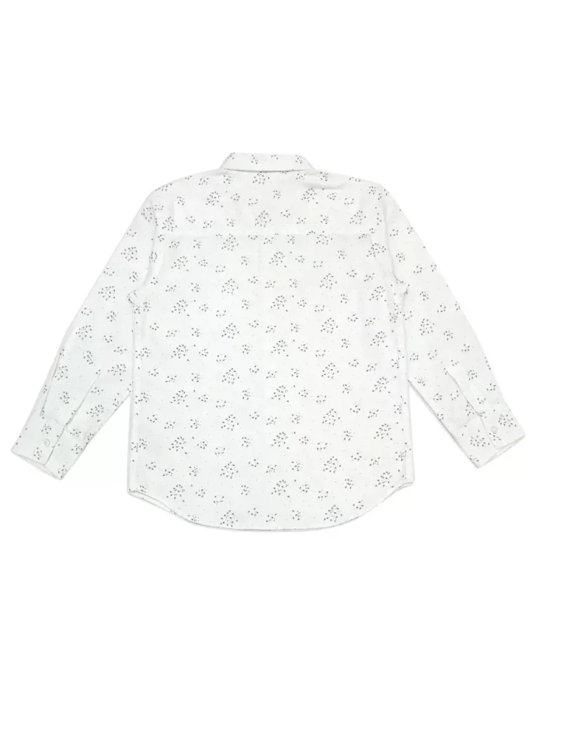 Gini And Jony Boys Solid Cotton Shirt