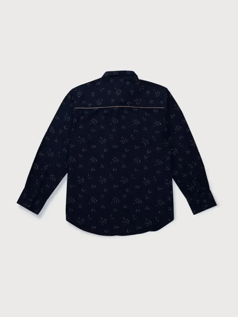 Gini And Jony Boys Solid Cotton Shirt