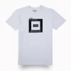 Gini And Jony Boys White Graphic Print Cotton T-Shirt Half Sleeves