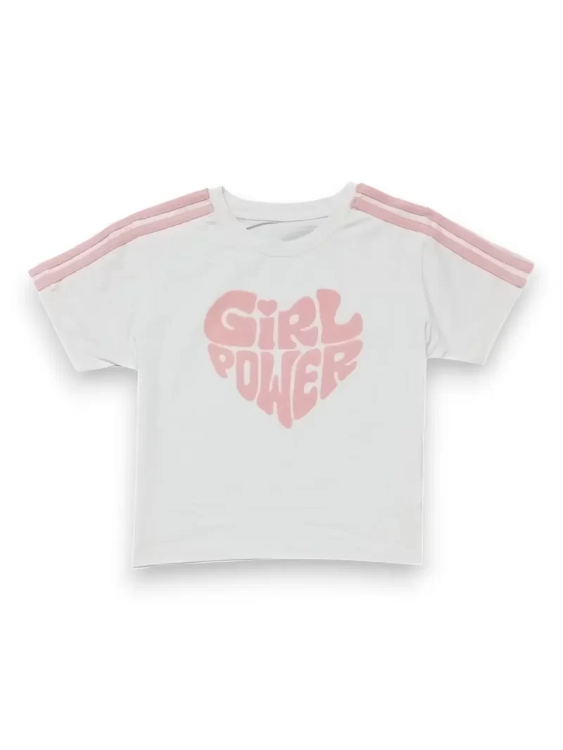 Gini And Jony Girls Baby Pink Typographic Print Cotton Co Ordinate 9-10 Years