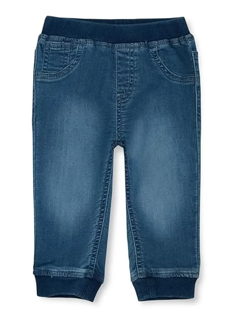 Girls Blue Washed Denim Jeans