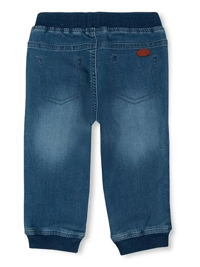 Girls Blue Washed Denim Jeans