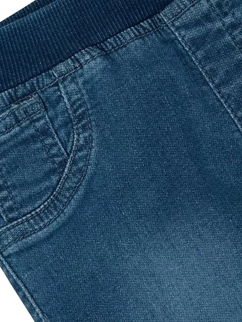 Girls Blue Washed Denim Jeans