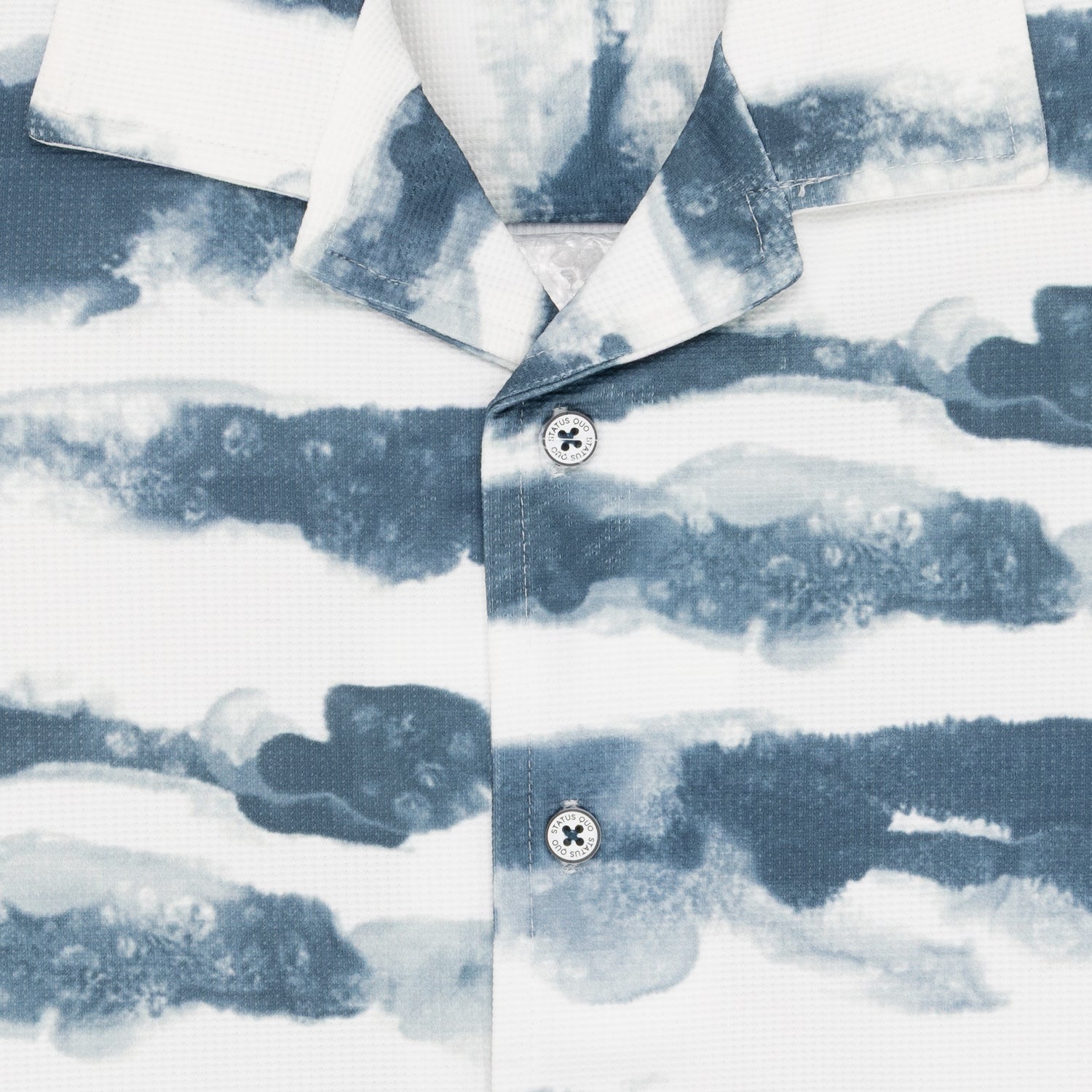 Status Quo Boy'S Tie & Die Printed Regular Fit Co-Ord Set With Shirt & Short