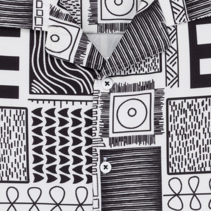 Status Quo Boy'S Printed Regular Fit Co-Ord Set With Shirt & Shorts