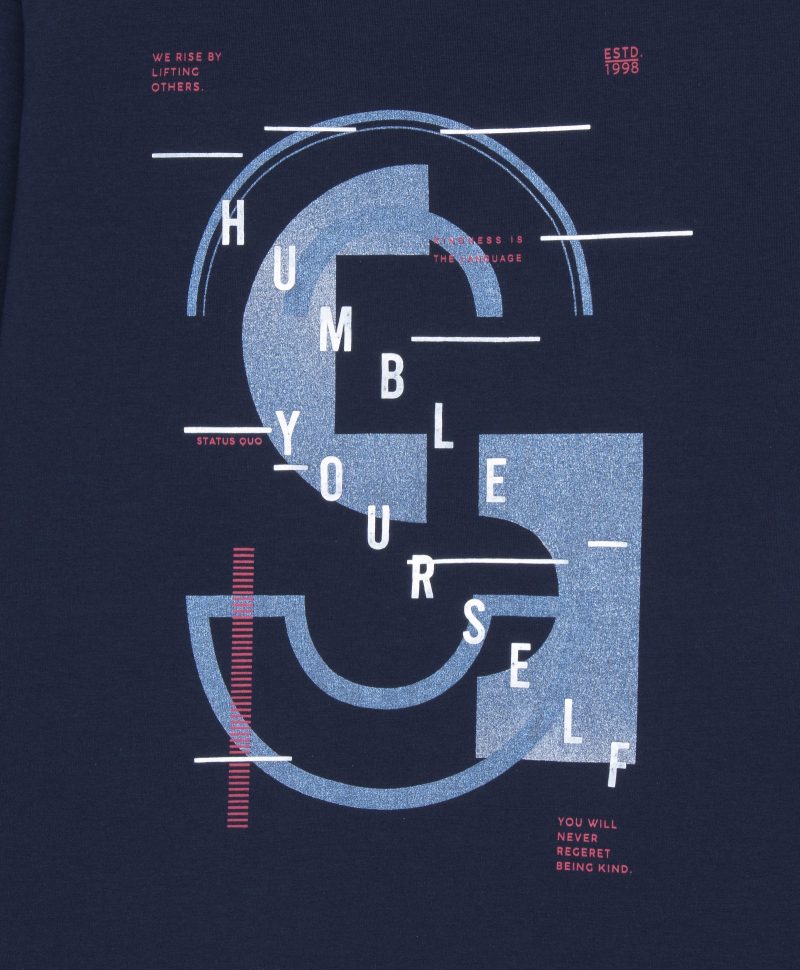 Status Quo Boy'S Round Neck Regular Fit Tshirts