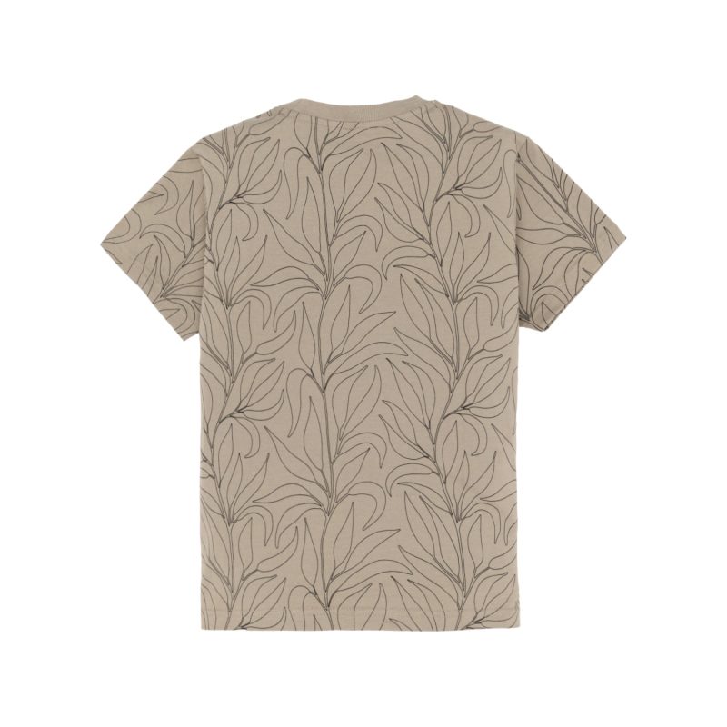 Status Quo Boy'S Leaf Print Regular Fit T-Shirt