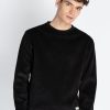 Status Quo Men'S Solid Round Neck Lightweight Sweatshirt
