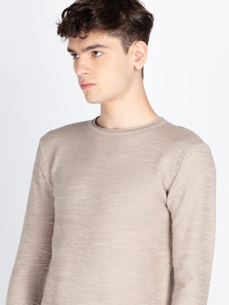Status Quo Men'S Textured Sweater