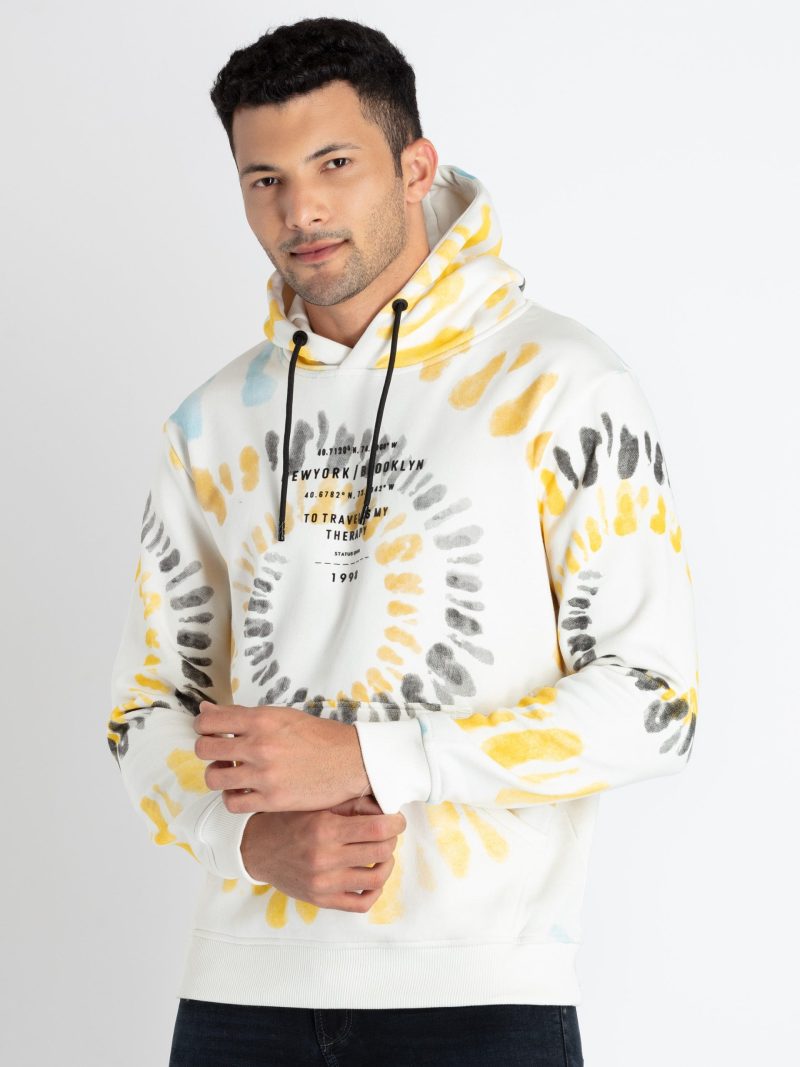Status Quo Men'S All Over Print Sweatshirt With Hoodie