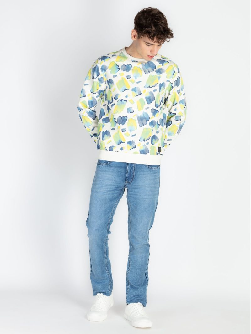 Status Quo Men'S All Over Printed Sweatshirt