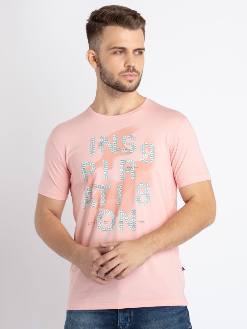 Status Quo Mens Printed Round Neck T-Shirt