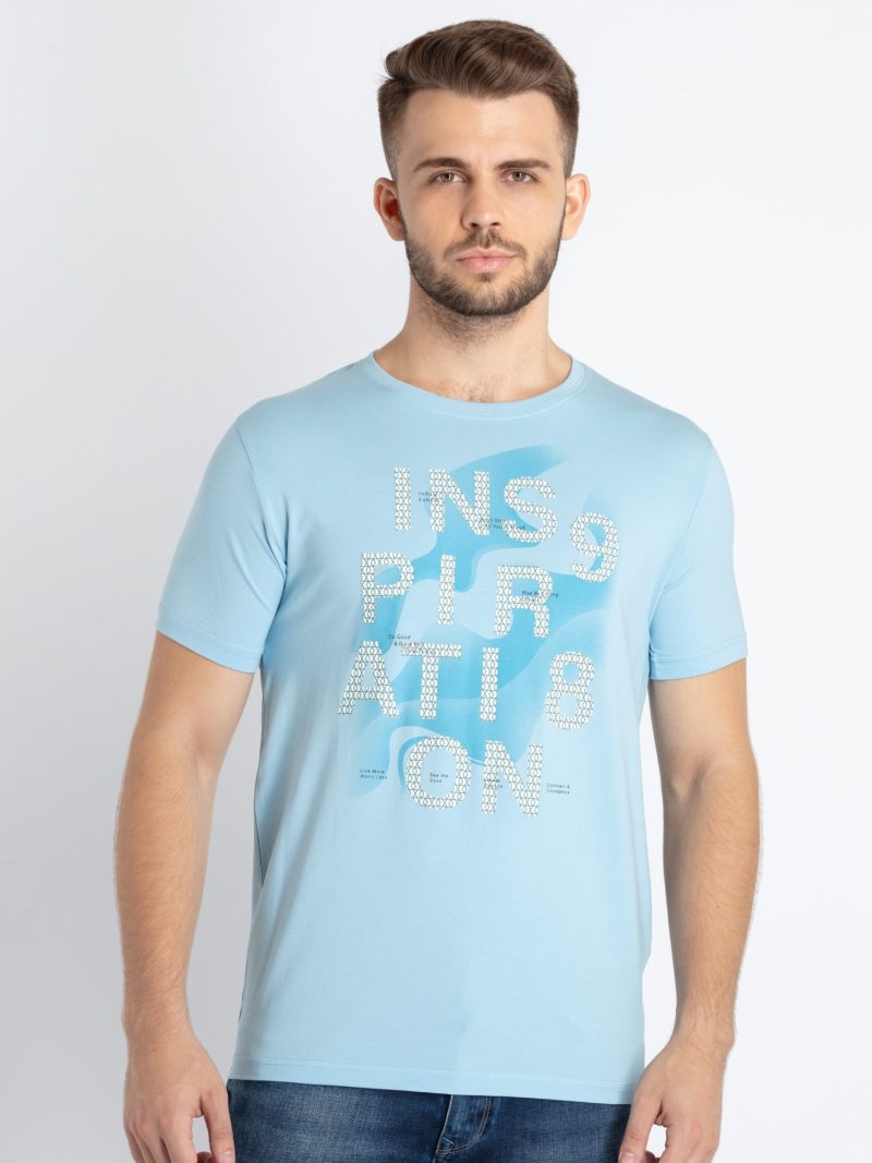 Status Quo Mens Printed Round Neck T-Shirt