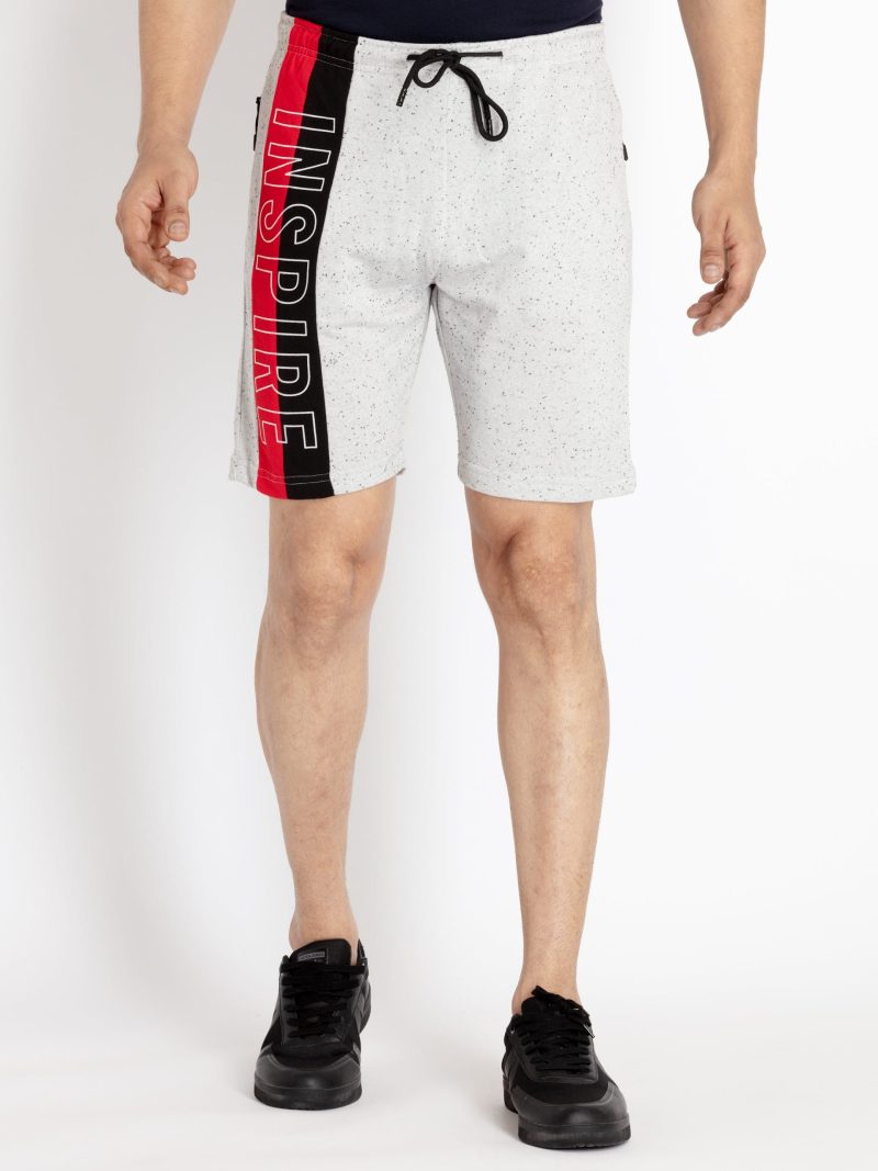 Status Quo Mens Printed Regular Fit Shorts