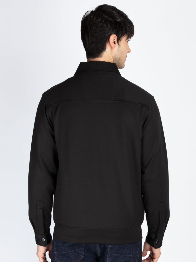 Status Quo Men'S Solid Regular Fit Shacket