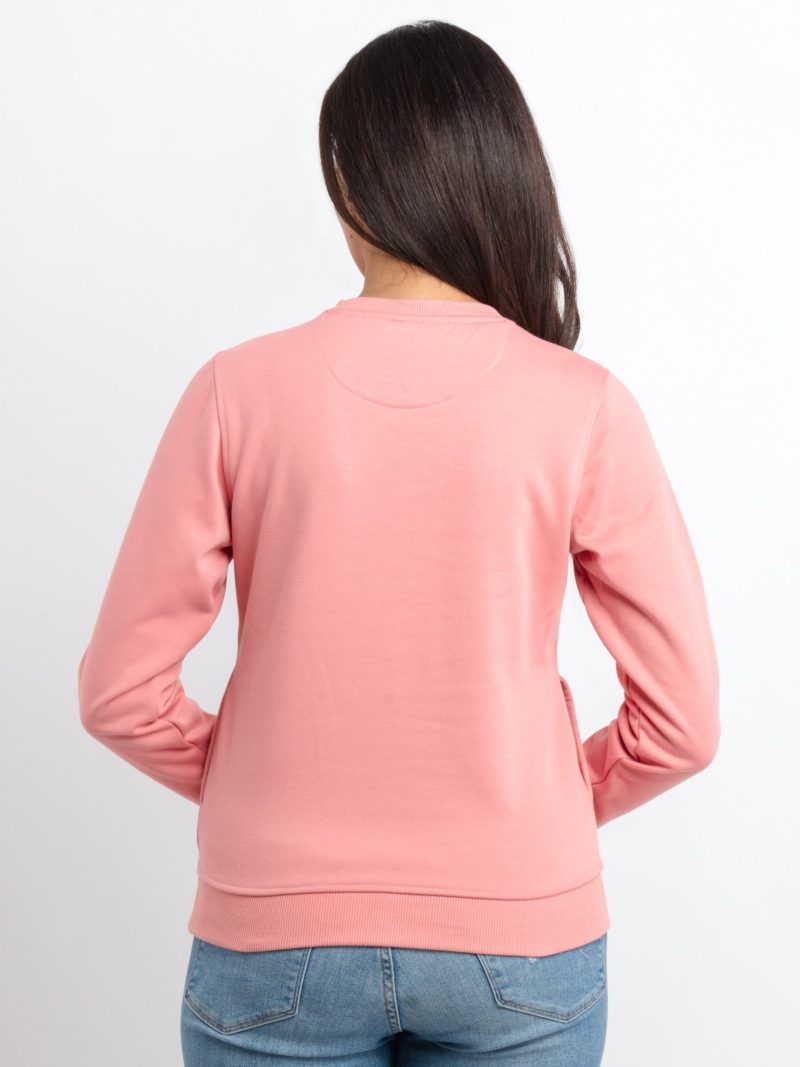 Status Quo Women'S Printed Round Neck Sweatshirt