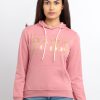 Status Quo Women'S Printed Hooded Sweatshirt
