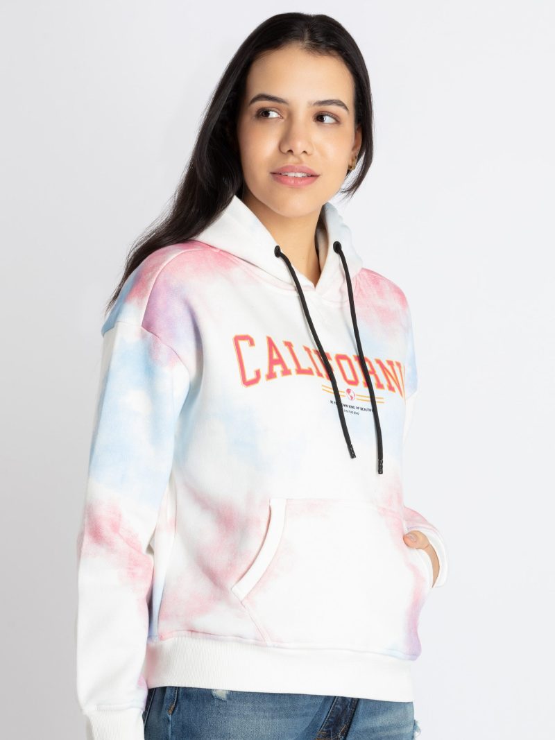 Status Quo Women'S All Over Printed Hooded Sweatshirt