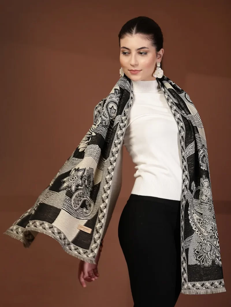 Mafadeny Women Mix Floral And Geometric Patterns