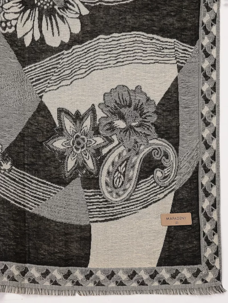 Mafadeny Women Mix Floral And Geometric Patterns