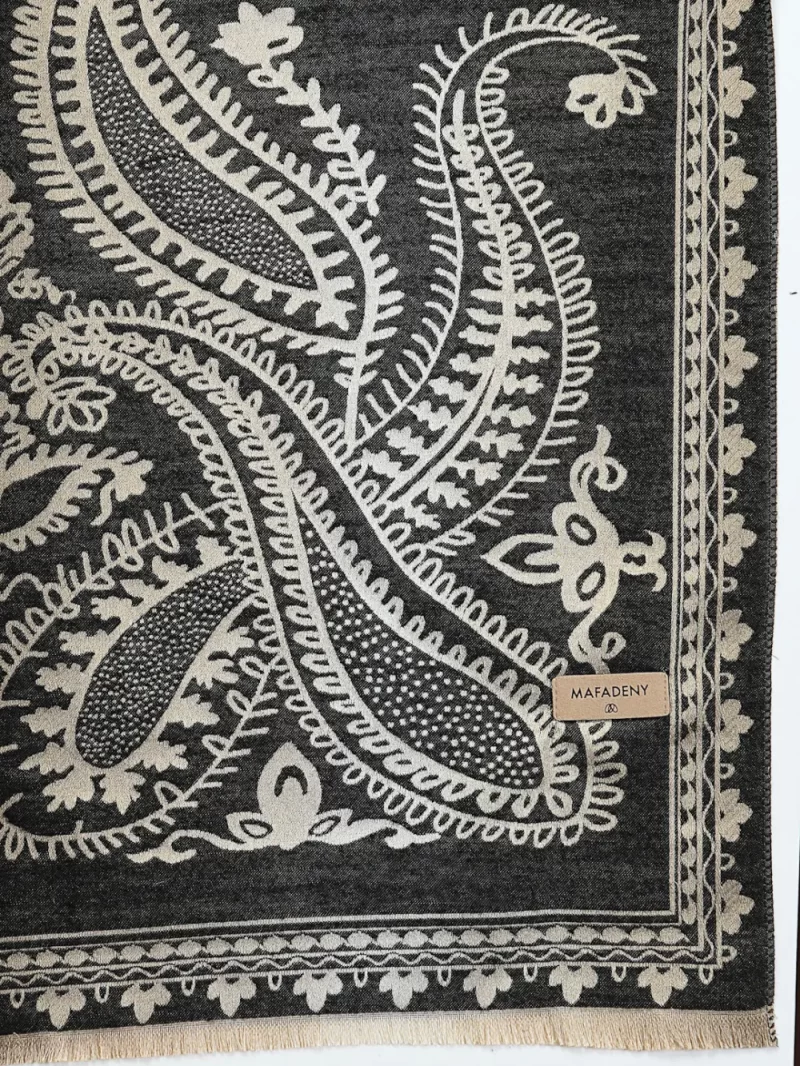 Mafadeny Women Stylish Paisley Printed Stole