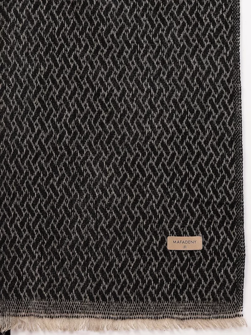 Mafadeny Women Stylish Woven Stole With Fringe Edges