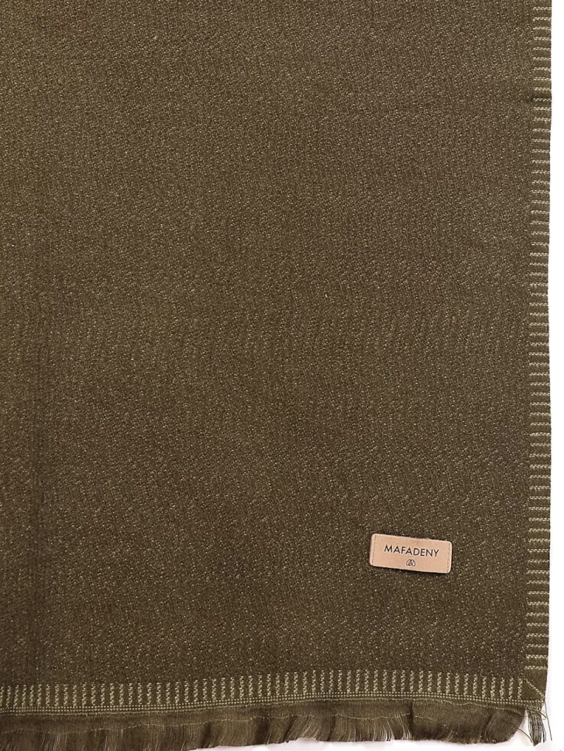 Mafadeny Women Elegant Solid Soft Stole With Fringed Edges