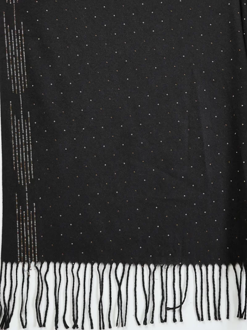 Mafadeny Women Stole With Shine Dots And Tassels