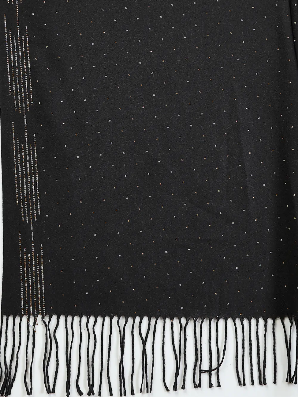 Mafadeny Women Stole With Shine Dots And Tassels