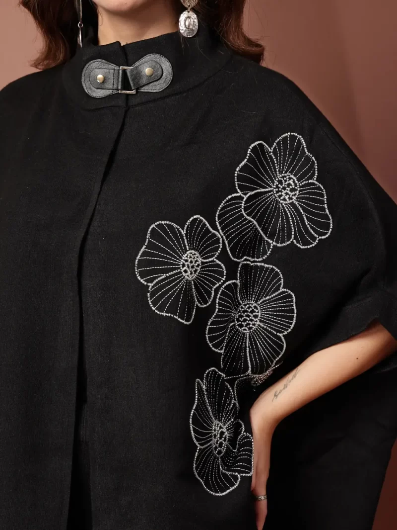 Mafadeny Women'S Knit Fabric 2 Pcs Co-Ord Set With Buttoned Collar