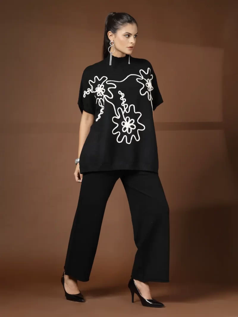 Women Floral Print Tunic Set