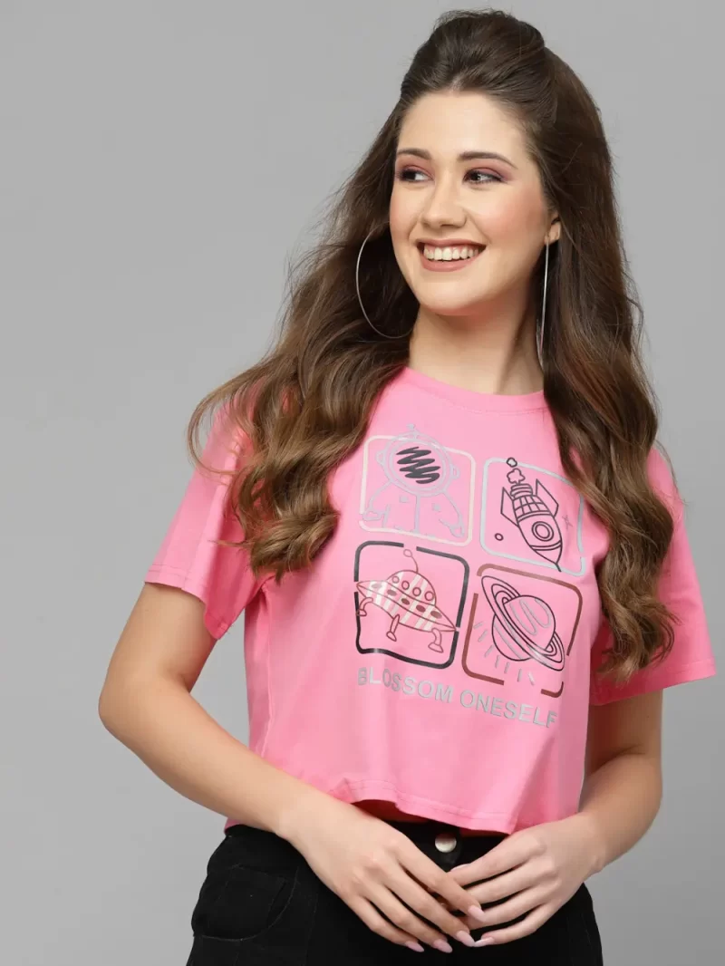 Women’S Round Neck Casual T-Shirt