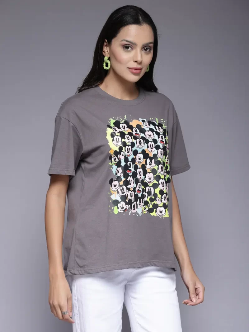 Women'S Relaxed Fit Mickey Mouse T-Shirt