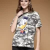 Relaxed Fit Donald Duck Camo T-Shirt