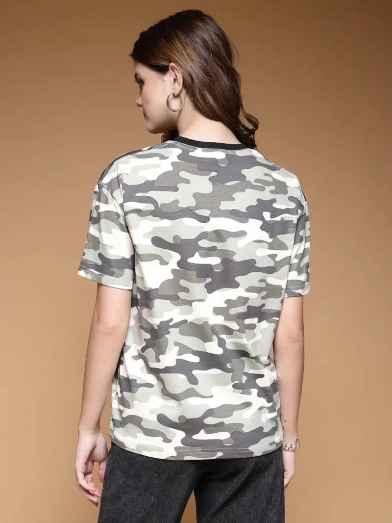 Relaxed Fit Donald Duck Camo T-Shirt