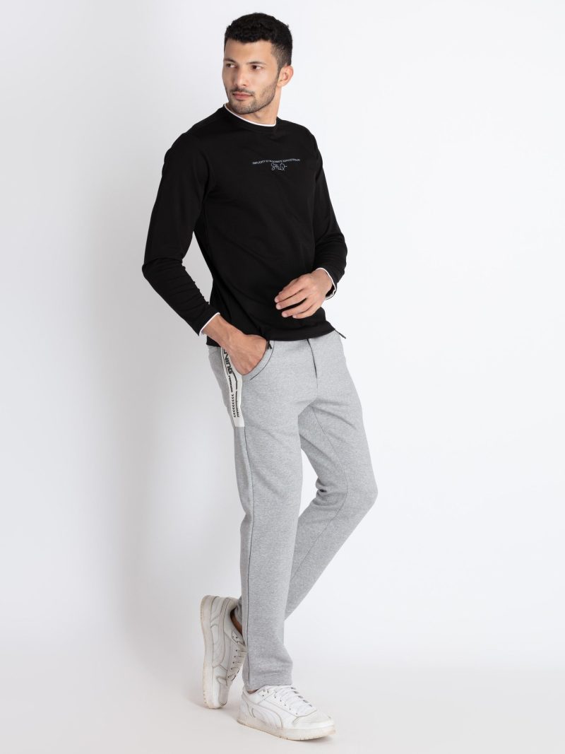 Status Quo Men'S Solid Regular Fit Track Pants