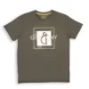 Gini And Jony Boys Olive Graphic Print Cotton T-Shirt Half Sleeves
