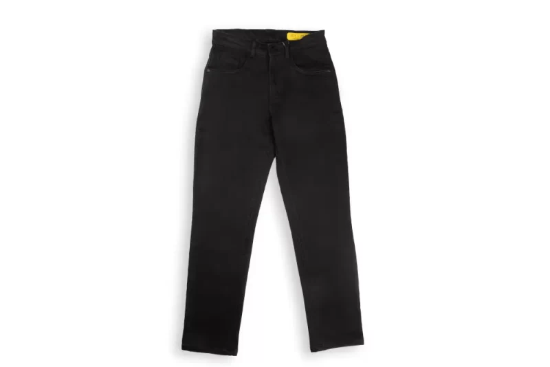 Gini And Jony Boys Black Solid Denim Jeans Fixed Waist