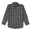 Gini And Jony Boys Black Checks Cotton Shirt Full Sleeves