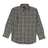 Gini And Jony Boys Khaki Checks Cotton Shirt Full Sleeves