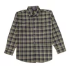 Gini And Jony Boys Khaki Checks Cotton Shirt Full Sleeves